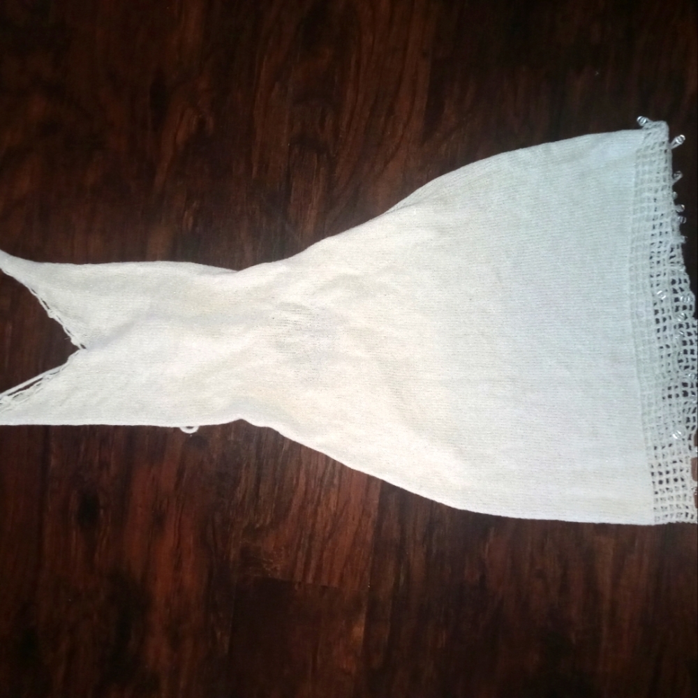 Beach babe hand-knitted summer dress